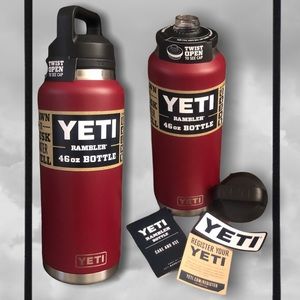 Yeti Rambler 46oz Harvest Red Fall Edition